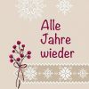 Buch - Alle Jahre wieder - Kreuzstichmuster