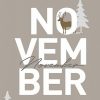 Leaflet - NOVEMBER - Kreuzstichmuster