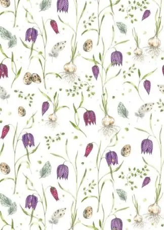 Schachbrettblume - Baumwollstoff