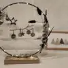 Kugeln und Tannen - Stickanleitung