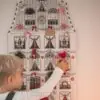 Panel Weihnachtshaus - Baumwollstoff – Bild 3