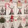 Panel Weihnachtshaus - Baumwollstoff – Bild 4