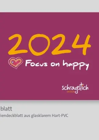 Kalender 2024 - Schrägstichdesign