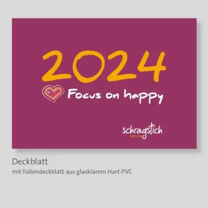 Kalender 2024 - Schrägstichdesign
