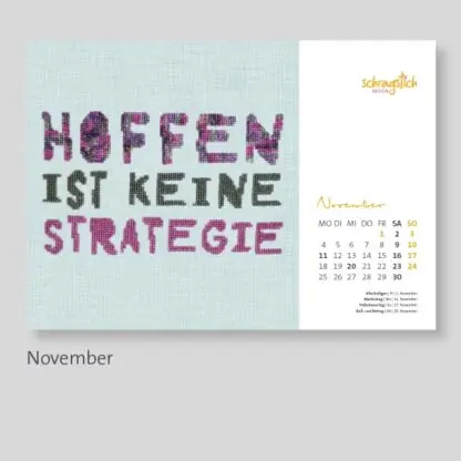 Kalender 2024 - Schrägstichdesign – Bild 13