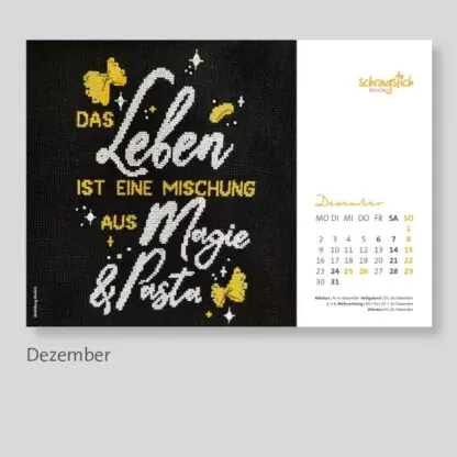 Kalender 2024 - Schrägstichdesign – Bild 14