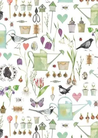 Gartenpoesie - Baumwollstoff