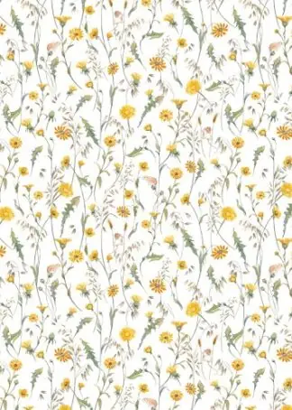 Wiesenblumen - Baumwollstoff