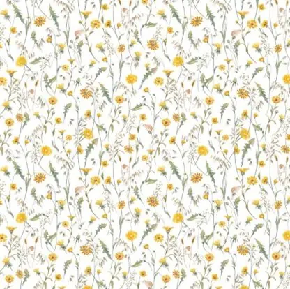 Wiesenblumen - Baumwollstoff