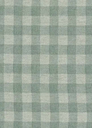 Karo Grün - Baumwoll-Webstoff