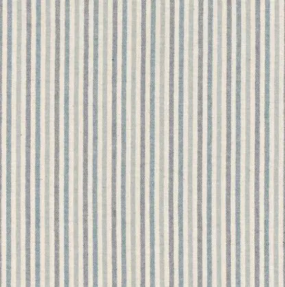 Streifen Blau - Baumwoll-Webstoff