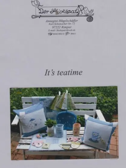 It's Teatime - Stickanleitung