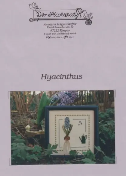Hyazinthus - Stickanleitung