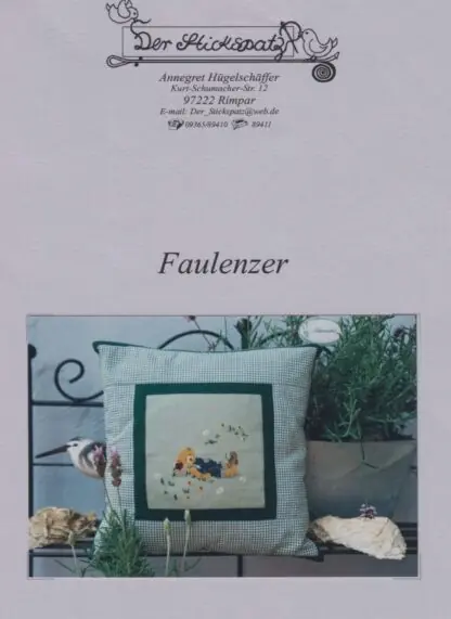 Faulenzer - Stickanleitung