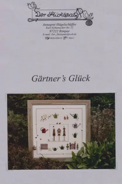 Gärtner's Glück - Stickanleitung