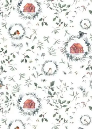 Winterromantik - Baumwollstoff