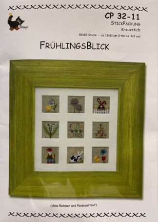 Frühlingsblick - Stickpackung