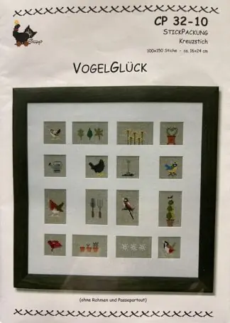 Vogelglück - Stickpackung