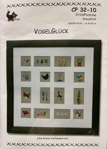 Vogelglück - Stickpackung