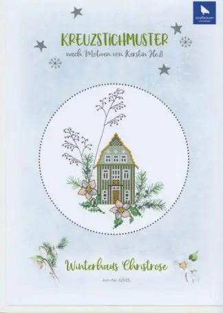 Winterhaus Christrose - Stickanleitung