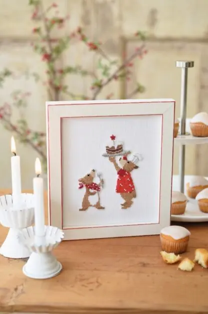 Adventskalender mit Kreuzstichmustern – Bild 11