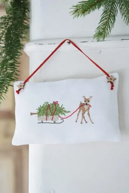 Adventskalender mit Kreuzstichmustern – Bild 13