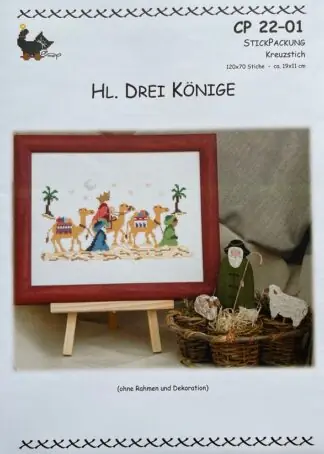 Hl. Drei Könige  - Stickpackung CP