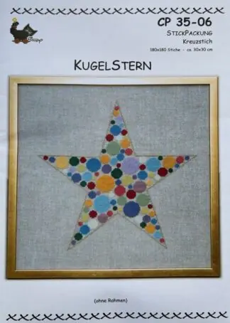Kugelstern - Stickpackung CP