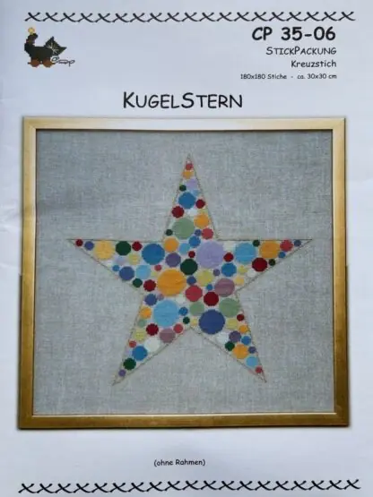 Kugelstern - Stickpackung CP
