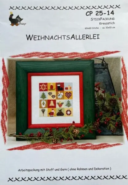 Weihnachtsallerlei - Stickpackung CP