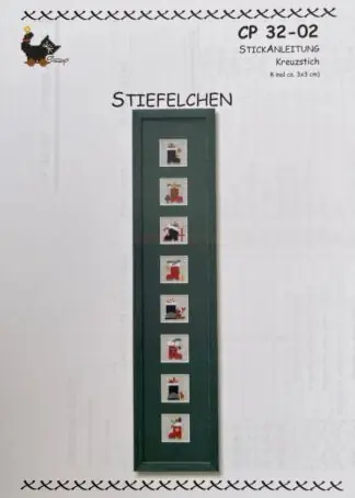 Stiefelchen - Stickpackung CP