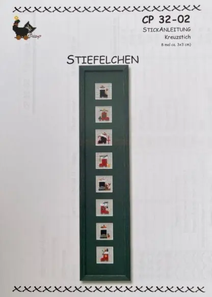 Stiefelchen - Stickpackung CP