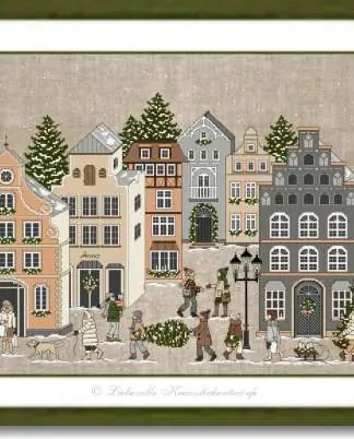 Winter in der Altstadt / N - Stickpackung