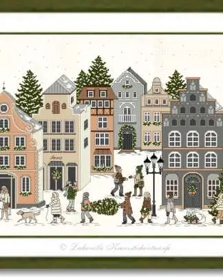 Winter in der Altstadt / W - Stickpackung