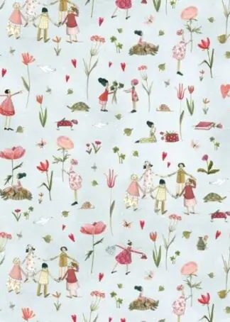 Blütenzauber - Baumwollstoff