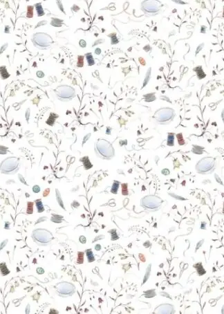 Fadenpoesie - Baumwollstoff