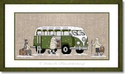 Bus im Winter