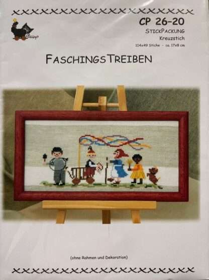 FaschingsTreiben - Stickpackung