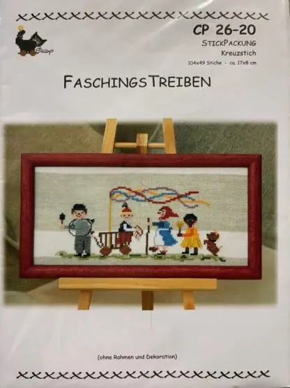 FaschingsTreiben - Stickpackung