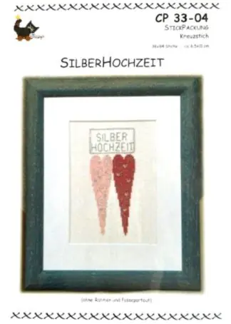 SilberHochzeit - Stickpackung
