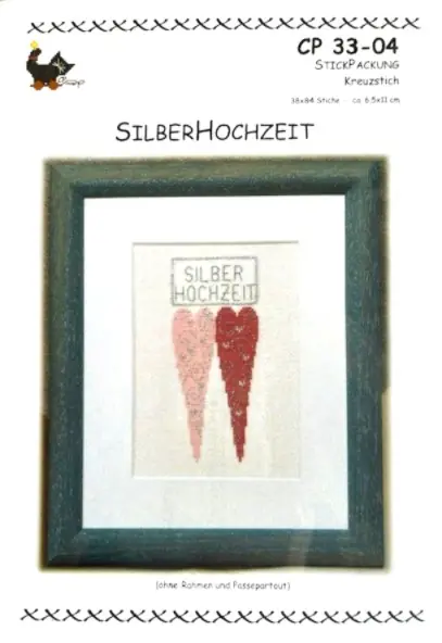 SilberHochzeit - Stickpackung