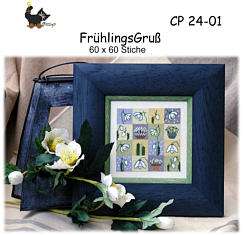 FrühlingsGruß - Stickpackung