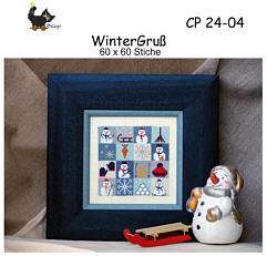WinterGruß - Stickpackung