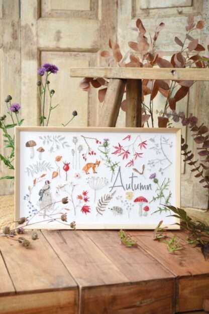 Florales Autumn, Teil 3 - Kreuzstichbuch – Bild 3