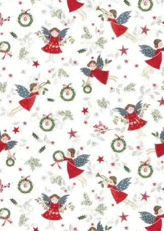 Weihnachtsengel - Baumwollstoff