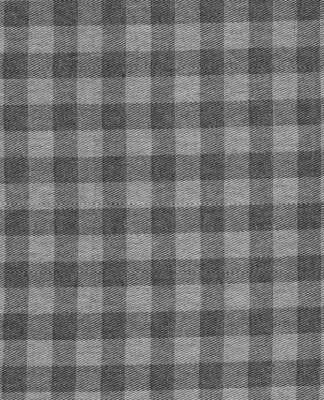 Karo schwarz/grau - Baumwoll-Webstoff