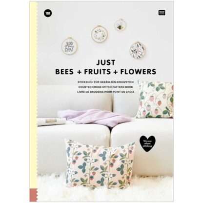 Just Bees + Fruits + Flowers - Stickbuch 181