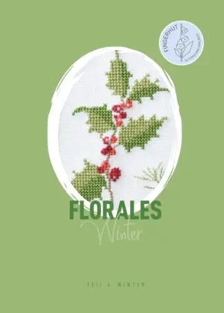 Florales Winter - Teil 4 - Kreuzstichbuch