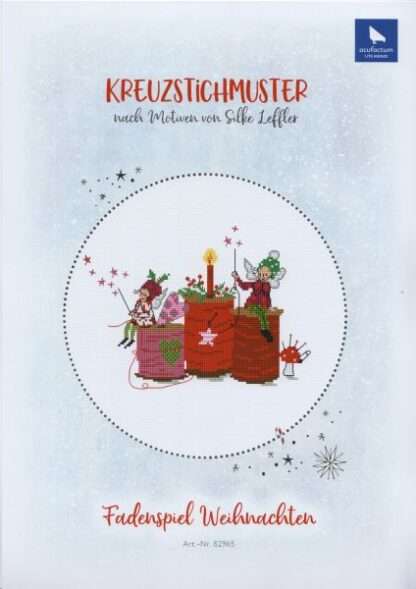 Fadenspiel Weihnachten - Stickanleitung