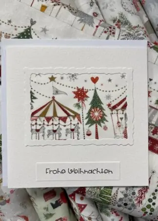 Weihnachtskarussell - fertige PP-Karte